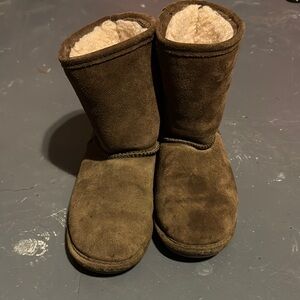 Cozy Brown Kids' Boots